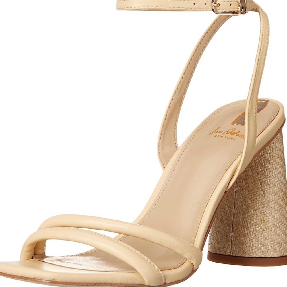 Sam Edelman Kia Block Heel Sandal - woven block heels